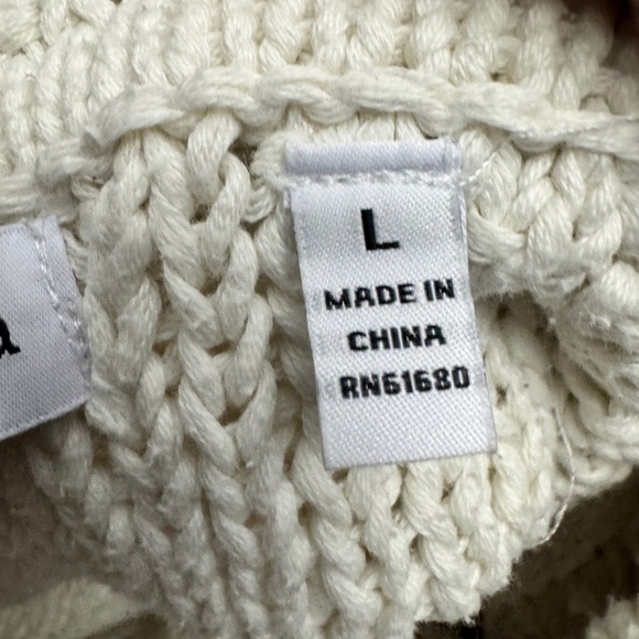 Revolve 525 America Turtleneck Knit Sweater Beige - Picture 6 of 9